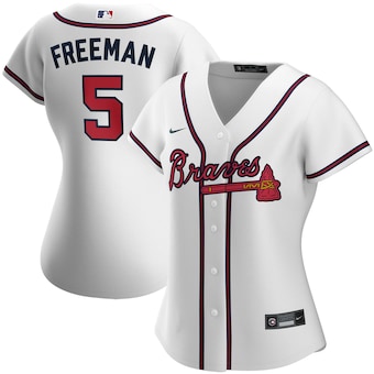 Freddie Freeman Atlanta Braves Nike Women's Home 2020 Replica Player Jersey - White