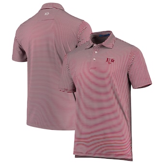 Texas A&M Aggies Southern Tide Game Day Stripe Polo - Maroon