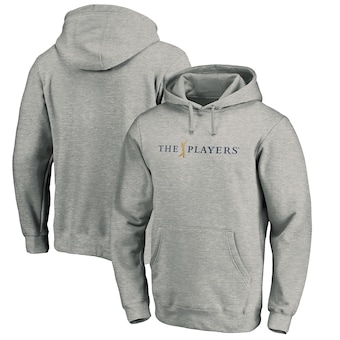 THE PLAYERS Fanatics Branded Logo Pullover Hoodie - Heather Gray