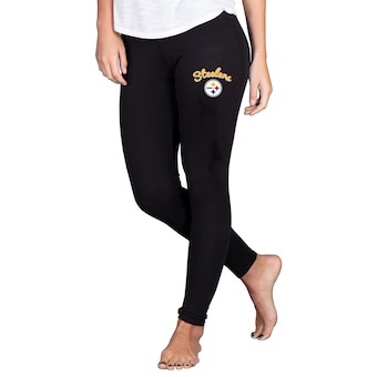 Pittsburgh Steelers Concepts Sport Women's Fraction Leggings - Black