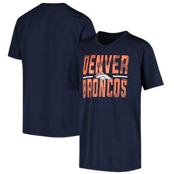 Denver Broncos Youth Ground Control T-Shirt - Navy