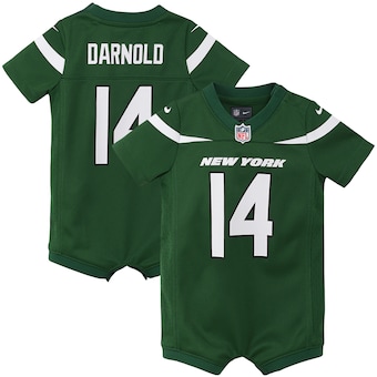Sam Darnold New York Jets Nike Infant Romper Jersey - Green