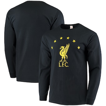 Liverpool Star Long Sleeve T-Shirt - Black