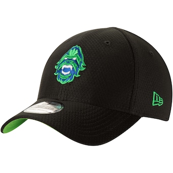 Vancouver Titans New Era Overwatch League Official Player Buttonless 39THIRTY Flex Hat - Black