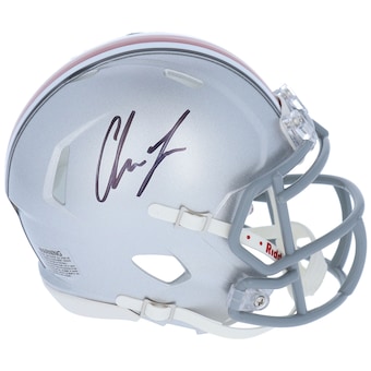 Chase Young Ohio State Buckeyes Fanatics Authentic Autographed Riddell Speed Mini Helmet