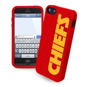 Kansas City Chiefs Silicone iPhone 5 Cover - Red