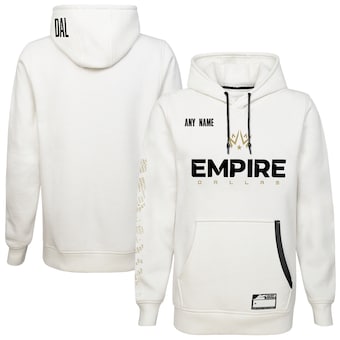 Dallas Empire Custom Pullover Hoodie - White