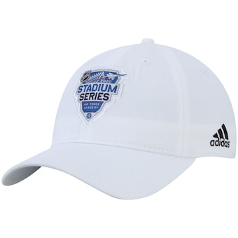 NHL adidas 2020 Stadium Series Logo Adjustable Hat - White