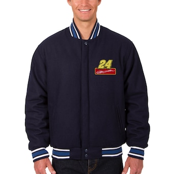 Jeff Gordon JH Design Wool Varsity Jacket - Navy