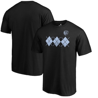 Sporting Kansas City Fanatics Branded Jersey Hook T-Shirt - Black