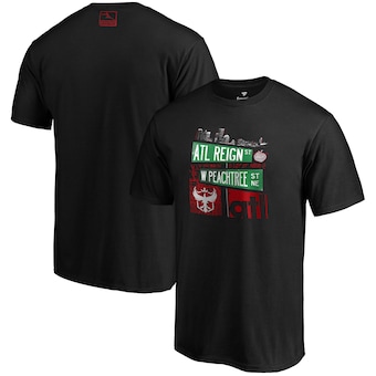 Atlanta Reign Fanatics Branded Hometown Collection T-Shirt - Black
