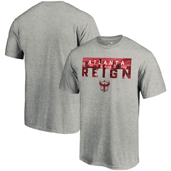 Atlanta Reign Fanatics Branded Overwatch League Backyard View T-Shirt - Heathered Gray