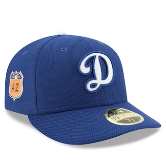 Los Angeles Dodgers New Era D Logo 2017 Spring Training Diamond Era Low Profile 59FIFTY Fitted Hat - Royal