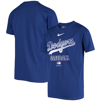 Los Angeles Dodgers Nike Youth Authentic Collection Legend Practice Performance T-Shirt - Royal
