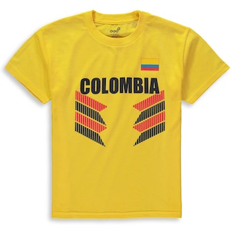 Colombia National Team One Team T-Shirt - Yellow