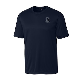 TPC Deere Run Cutter & Buck Spin Jersey T-Shirt - Navy