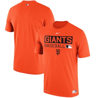 San Francisco Giants Nike Authentic Collection Legend Team Issue Performance T-Shirt - Orange -