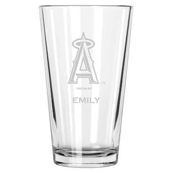 Los Angeles Angels 16oz. Personalized Etched Pint Glass