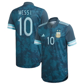Lionel Messi Argentina National Team adidas 2020 Away Authentic Player Jersey - Blue