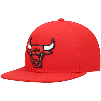 Chicago Bulls Fanatics Branded Primary Logo Snapback Hat – Red