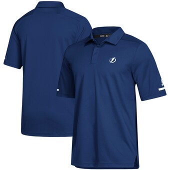 Tampa Bay Lightning adidas Game Day climalite Polo - Blue