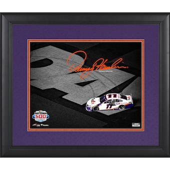 Denny Hamlin Fanatics Authentic Framed 11" x 14" 2020 Daytona 500 Champion Facsimile Signature Photograph