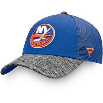 New York Islanders Fanatics Branded Authentic Pro Second Season Trucker Snapback Hat – Royal