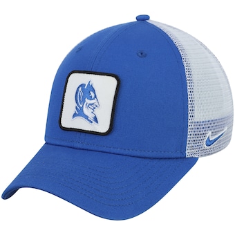 Duke Blue Devils Nike Throwback Logo Classic 99 Trucker Adjustable Snapback Hat - Royal