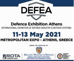 DEFEA 2021 Defense Exhibition Athens Greece 11 - 13 May 2021