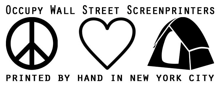 Occupy Wall Street Screenprinters