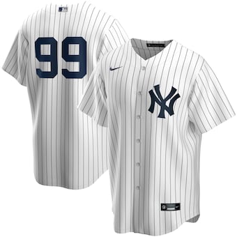 Aaron Judge New York Yankees Nike Home Replica Player Name Jersey – White