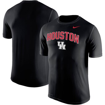 Houston Cougars Nike Arch Over Logo Performance T-Shirt - Black