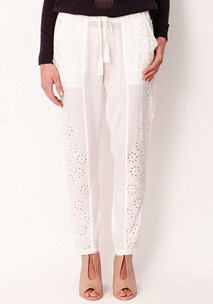 buy the latest Pasha Embroidered Viscose Pant online