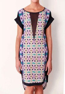 buy the latest Kasbah Plunging V Silk Dress online