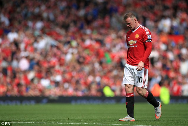 Red Devils captain Wayne Rooney has not scored a goal in the Premier League so far this term 