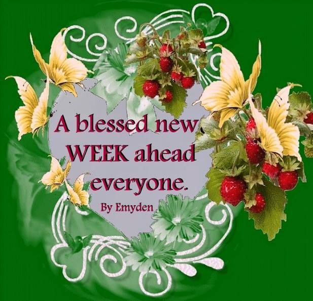 Have A Blessed Week Images