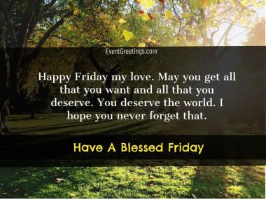 Happy Friday My Love Images