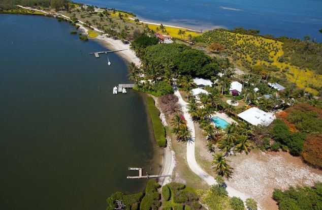 Available for $29,500,000, Little Bokeelia Island consist of 104-acres and includes an updated manor house that was originally built in 1928