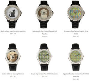 Custom Pet Photo Watches