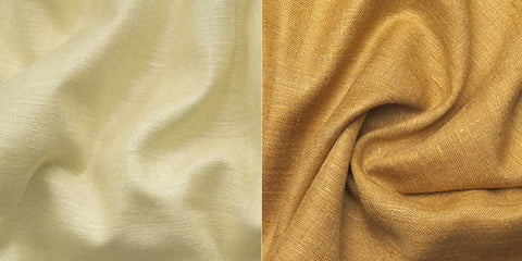 Silk tasar fabric