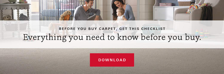 Download our carpet buying checklist - carpet fiber types
