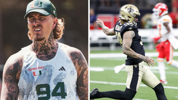 Lou’s cannon: Why the NFL is captivated by an inked-up 30-year-old from outback Australia