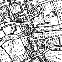 1610 Map of Bedford