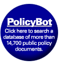 PolicyBot research database