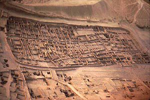 Aerial View, Deir el-Medina, Luxor West Bank