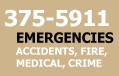 375-5911 for emergencies