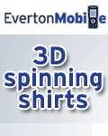 3D spinning shirts