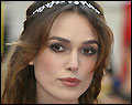 No doubt about that pout ... Keira Knightley