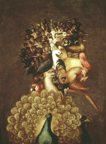 Peinture: Portrait l'Air de Giuseppe Arcimboldo