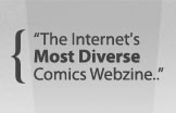 Comics Bulletin Slogan - Comics Bulletin - The Internet's Most Diverse Comics Webzine - formerly known as Silver Bullet Comics, featuring daily comic book news, comic reviews, comic information, and comic book opinions.